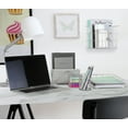thumbnail image 2 of Wire Metal 5 in 1 Desk Organizer Set, Silver, 2 of 7
