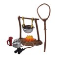 thumbnail image 1 of 1 Set Simulation Outdoor Camping Equipment Models For Kids Fake Camping Accessory, 1 of 6