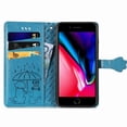 thumbnail image 2 of Funda Cartera FOXDOCK para iPhone 8 Plus/7 Plus , Flip PU con Relieve de Gatos y Perros, Tarjetero y Soporte, 2 of 6