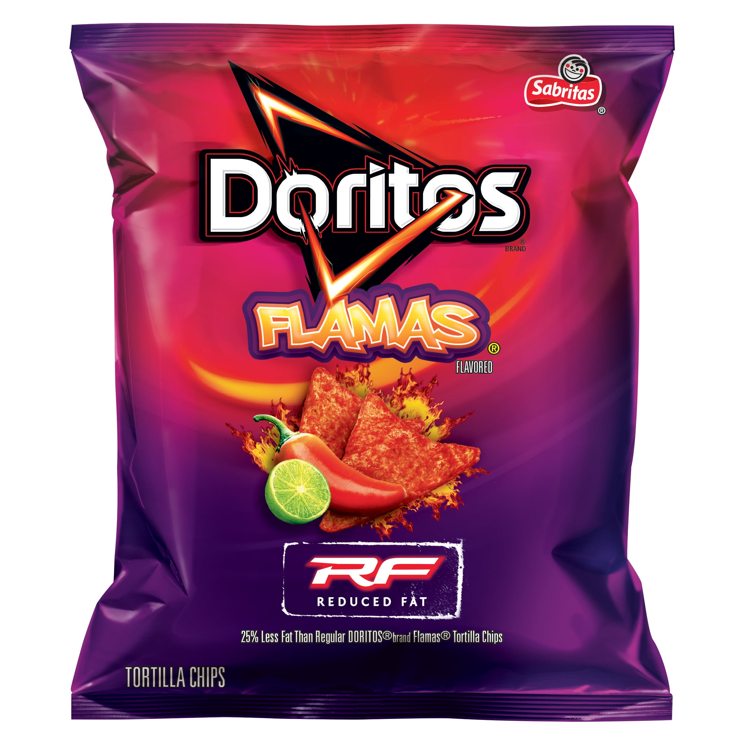 Doritos Reduced Fat Flamas, 1 oz, 72 Count