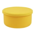 thumbnail image 4 of Recipiente de silicona para ensalada de 400 ml, reutilizable, hermético, para almacenar alimentos fríos o calientes. amarillo, 4 of 9