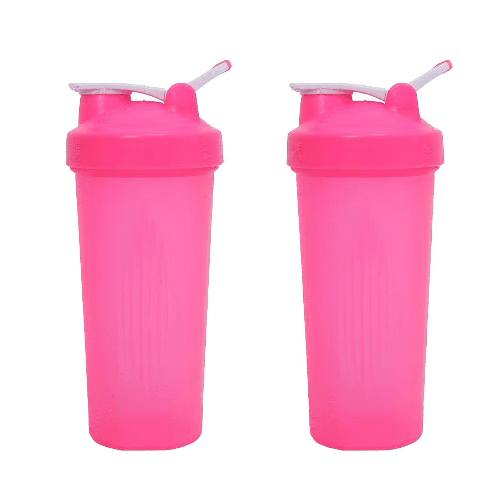 Shaker Bottle in Light Pink(Lid & Cup),Printed Scale Marks of 12 OZ & 400  ML,3 PCS 1.77 Non-Metal B…See more Shaker Bottle in Light Pink(Lid 