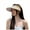 Khaki, variant on Sun Hat for Women Foldable Fedora Style Beach Poolside Looks Lady Visor Wide Brim Spring And Summer Chin Strap Bow Small Face Effect Travel Outd