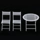 thumbnail image 5 of 1/12 Dollhouse Miniature Furniture De De Metal Y Cama , 4 Piezas, 5 of 9