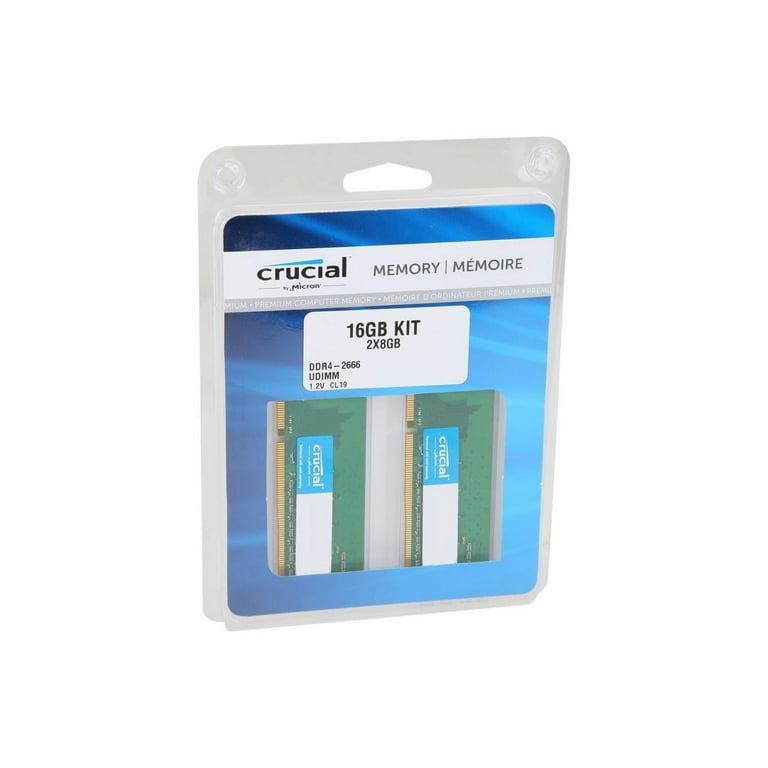 Crucial 16GB (2 x 8GB) DDR4 SDRAM Memory Kit - Walmart.com