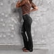 thumbnail image 4 of Gibobby Jeans pantalones de mujer Pantalones ajustados con cremallera elástica para mujer(Negro,CH), 4 of 5