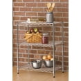 thumbnail image 5 of Hyper Tough Chrome Wire 3-Tier 30.6" H x 23.2" W x 13.4" D, 750lb Total Capacity, 5 of 9