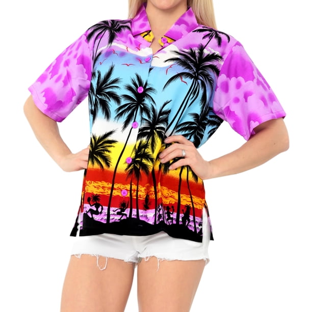 womens beach button down shirts