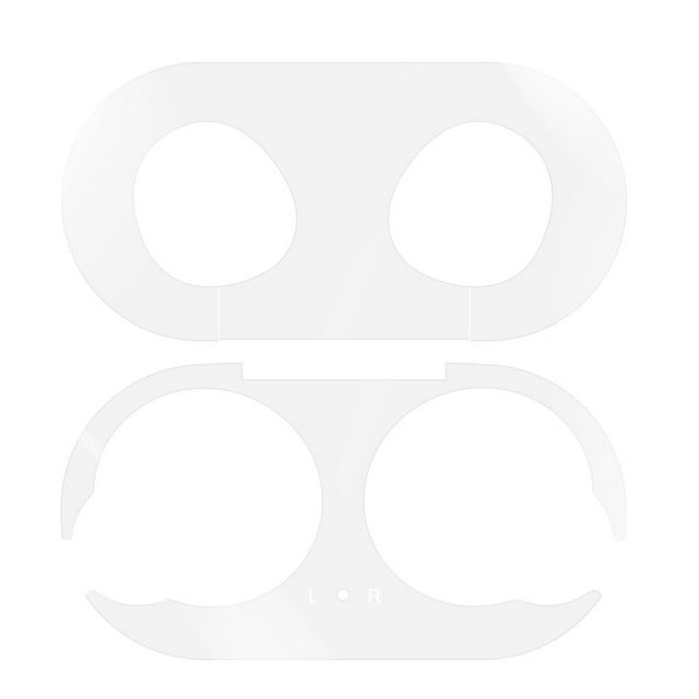 Langgg Étui de Protection en Métal pour Écouteurs, Remplacement de Étui pour Galaxy Buds, Blanc