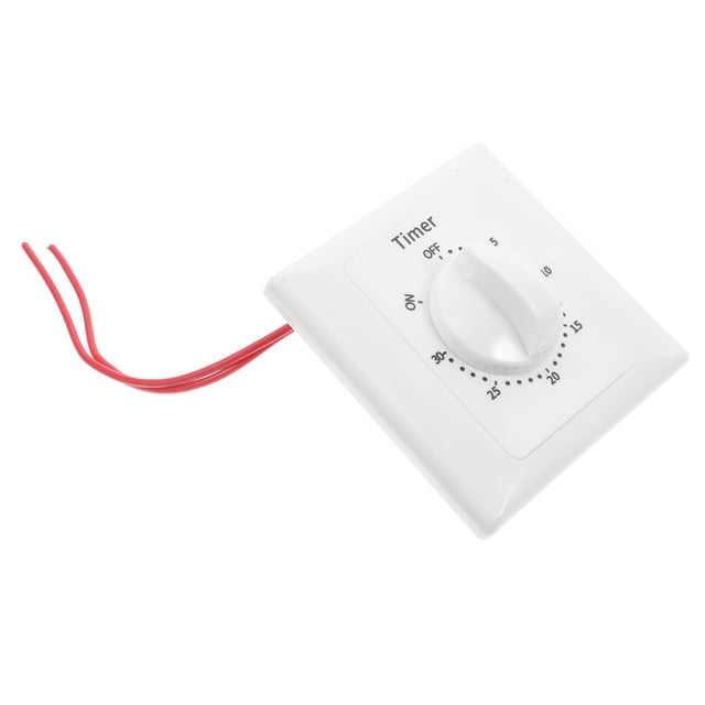 FONDOTIN Programmable Power-Off Timer Automatic Shutoff For Lights And Fans Indoor Electrical Outlet Timer Switch