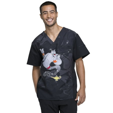 

Tooniforms Disney Men s V-Neck Medical Scrub Top TF700