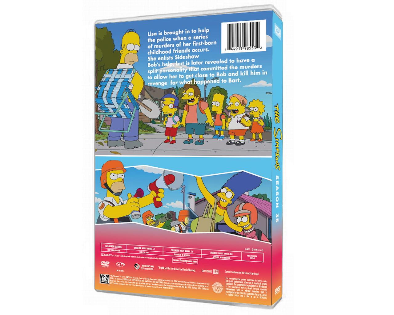 The Simpsons Season 35 (DVD) - Walmart.com