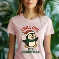 thumbnail image 5 of BPenguin Graphic Tee | Funny Chill Out Shirt | Unisex Casual T-Shirt, Ash, Size 3XL, 5 of 6