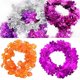 thumbnail image 2 of Spooky Halloween Hanging Decoration Set Colorful Pumpkins, Ghostly Bats Optional for Haunted House silver skull, 2 of 4