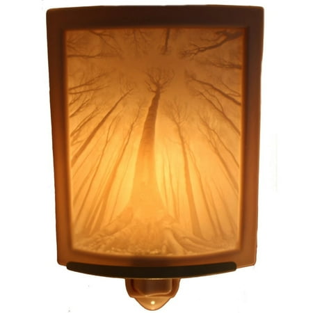 

Curved Night Light - Porcelain Lithophane Night Light