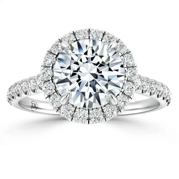 OM-RE Solitaire White Diamond Engagement Ring, 1 ct, 10k Gold
