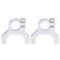 thumbnail image 2 of 2PCS M4 Thread Aluminum Clamp Mount Robot Shaft Accessories, Clamping Support For Parts, Wide Application With Proper Spacing And Anodized  Treatment, 2 of 8