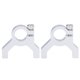 thumbnail image 2 of 2 uds montaje de abrazadera M4 x 07mm 1 lado 2 postes soporte de sujeción de aluminio eje de Robot accesorios fijos ANGGREK Otros, 2 of 8
