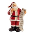 thumbnail image 1 of Figura de Papá Noel, adorno navideño para mesa, 17,5 cm (6,89 pulgadas). rojo, 1 of 9