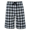 thumbnail image 2 of Hanes Men's and Big Men's Woven Stretch Sleep Jam Shorts, 2-Pack, 2 of 3