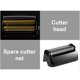 thumbnail image 2 of Potente afeitadora recargable Shaper Barber Foil Afeitadora eléctrica Cabeza de afeitado Afeitadora eléctrica para peluqueros Estilistas Herramienta de acabado Xemadio 2031121, 2 of 6
