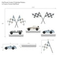 thumbnail image 2 of Lambs & Ivy Little Racer Car/Transportation Blue/Taupe Wall Decals/Stickers, 2 of 4