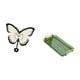 thumbnail image 5 of Reloj De Pared Acrílico Con Diseño De Mariposa Para Oficina, Comedor, Habitación Infantil, Estilo Rústico, Con Bandeja Para Mesa De Centro, Asa Para Guardar Joyas, Para El Hogar, Dormitorio, 5 of 8