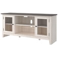 thumbnail image 7 of Signature Design by Ashley Dorrinson TV Stand with Fireplace Option, Two-Tone, Farmhouse Entertainment Center for TVs up to 65" with Glass Doors, 7 of 7