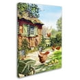 thumbnail image 3 of Trademark Fine Art Landscape Canvas Art ' Chicken And Hens ' by The Macneil Studio, 3 of 3