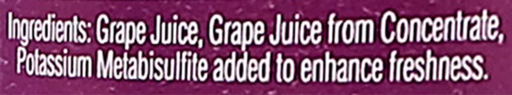 CONCORD GRAPE JUICE - FRENCH