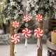 thumbnail image 1 of Ganfancp Christmas Candy Decorations Holiday Party Supplies Christmas Tree Hangings For Gift Wreath Decoration 3Pcs Ofertas Del Día 3X Colgante de Navidad, 1 of 7