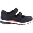 thumbnail image 2 of Women's Drew Discovery Double Strap Mary Jane Shoe Black Microfiber/Leather 11.5 N, 2 of 5