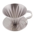 thumbnail image 4 of DOLITY Verser sur le Café en Acier Inoxydable Cône de Goutte à Goutte de Café avec Support de Tasse Réutilisable S, 4 of 9