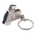 thumbnail image 1 of Disco de memoria a prueba de choques impermeable de flash de la impermeable del USB 2.0 de la aleación del cinc para 64GB Sunnimix Disco USB de aleación de cinc, 1 of 5