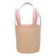 thumbnail image 1 of Bolsas de regalo de arpillera de Pascua, diseño único, yute, Orejas de conejo de Pascua, bolsa para presentación de joyería, cestas de Pascua, recuerdo de fiesta de caza, 1 of 5
