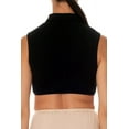 thumbnail image 4 of Gemsli Sleeveless Crop Top with Pointy Collar SH319, 4 of 4