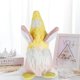 thumbnail image 5 of Relájate, amor, conejito de Pascua, gnomo, muñeco enano de peluche sin rostro no tejido, hecho a mano, suave, conejo de primavera, elfo enano, gnomos de peluche, decoraciones para estantes de mesa, 5 of 8