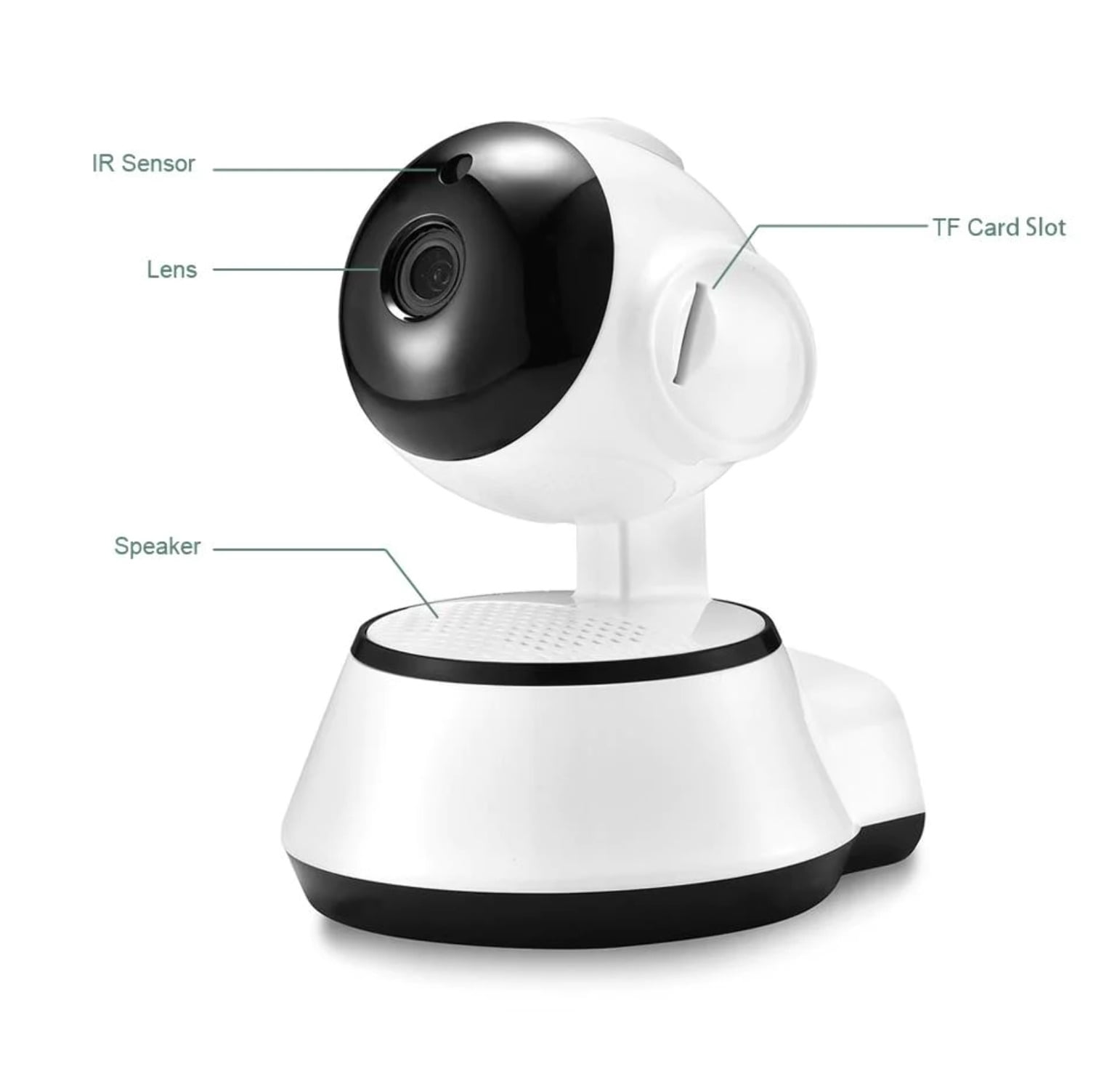 Wireless Home Security Camera WiFi Camera Audio Surveillance Baby Monitor CCTV