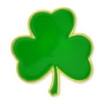 thumbnail image 3 of St. Patty's Green Shamrock 3 Leaf Clover Pin on Card, 3 of 4