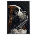 thumbnail image 2 of Saint Bernard Dog Wall Decor - Space Wall Decor - Space Wall Art - Funny Dog Wall Art Poster - Cute Dog Home Decor - Dog Themed Gifts, 2 of 6