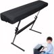 thumbnail image 1 of (88 teclas) Funda protectora para teclado de piano con cierre de cordón, cubierta negra a prueba de polvo para piano digital, para piano digital, Yamaha, Casio, consola JM, 1 of 5