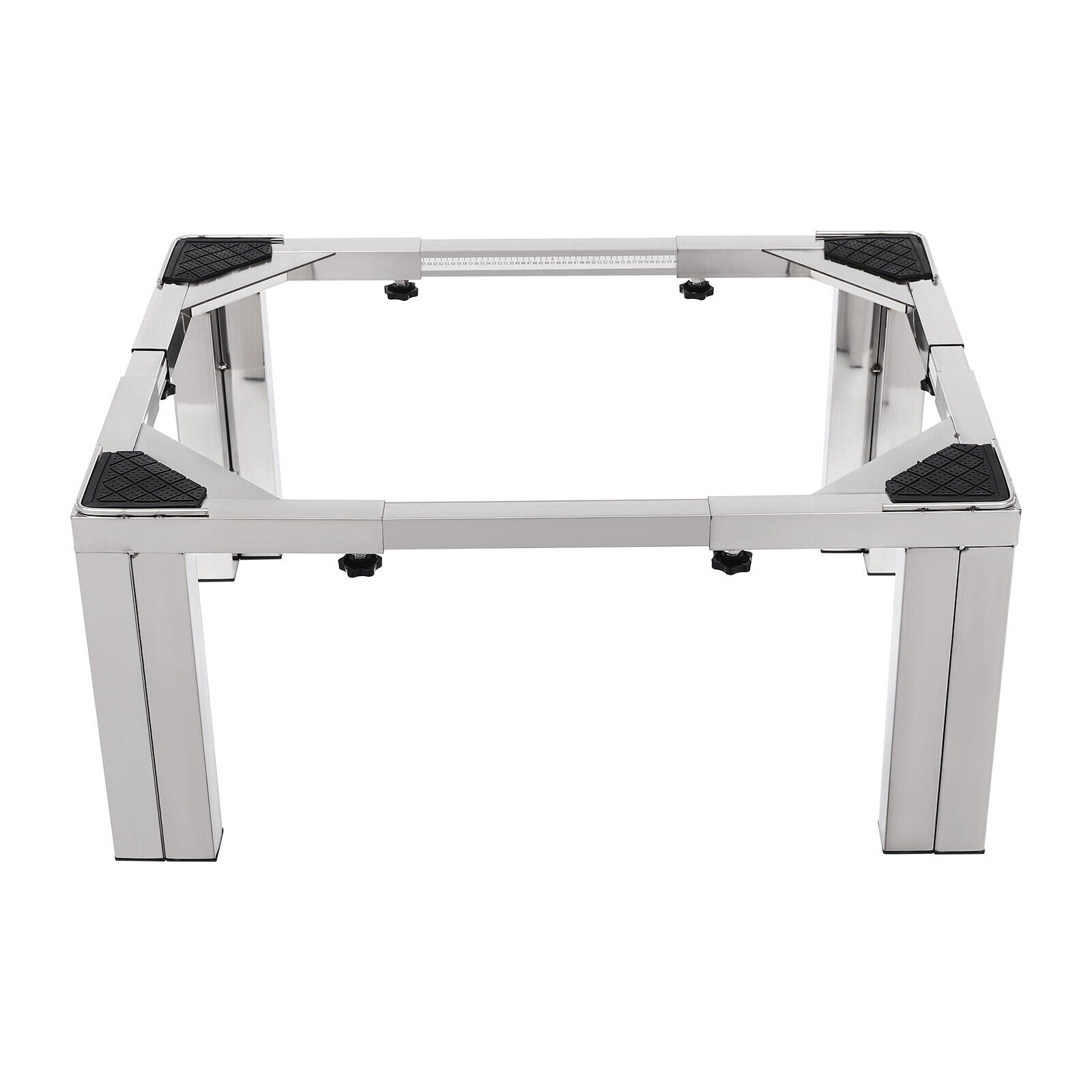 White Double Dual Washing and Drying Machine Pedestal Stand Raiser Non-Slip