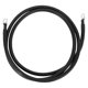 thumbnail image 1 of Cables de batería de inversor de 2 AWG de 3/8" Lug, cobre estañado, 1 pieza, negro, 6.5 pies, 1 of 7