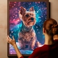 thumbnail image 6 of Silky Terrier Dog Lying in The Snow Canvas Print Wall Art Famous Painting for Kids Nursery Bedroom Living Room Office Home, 6 of 6