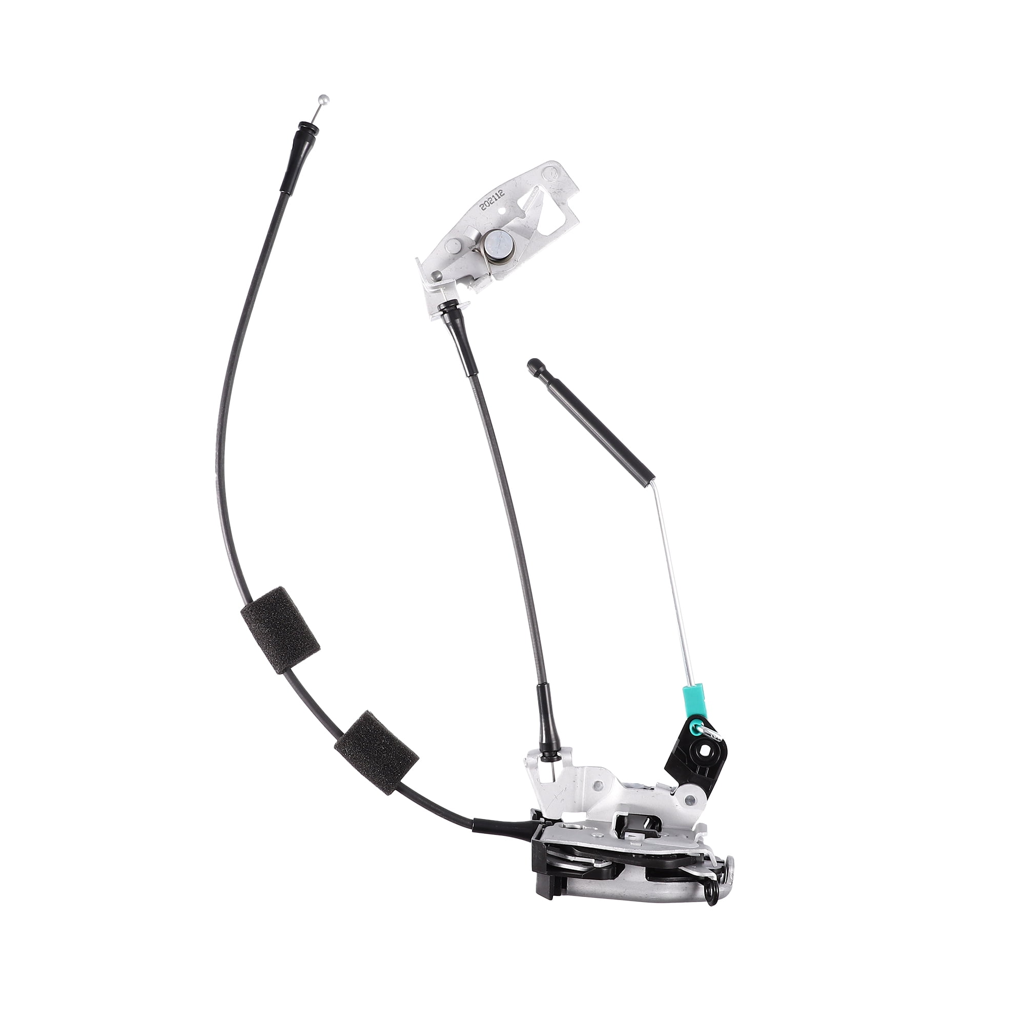 Door Latch Assembly W/ Cable Rod Rear Door Lock Assembly for Ford E150