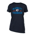 thumbnail image 2 of Women's Levelwear Navy Oklahoma City Thunder Birch T-Shirt, 2 of 3