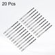 thumbnail image 3 of Uxcell 20 piezas de brocas de punta de brad Set 5/32" broca para madera con vástago hexagonal de 1/4", 3 of 7
