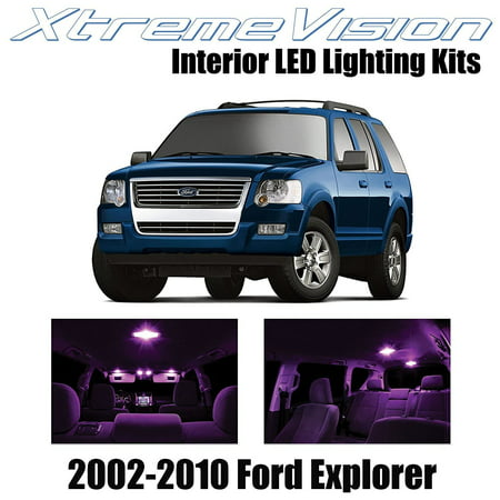 2010 ford explorer interior lights