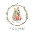 thumbnail image 2 of Finn, Livi 12x14 White Modern Wood Framed Museum Art Print Titled - Harvest Home Mouse, 2 of 4