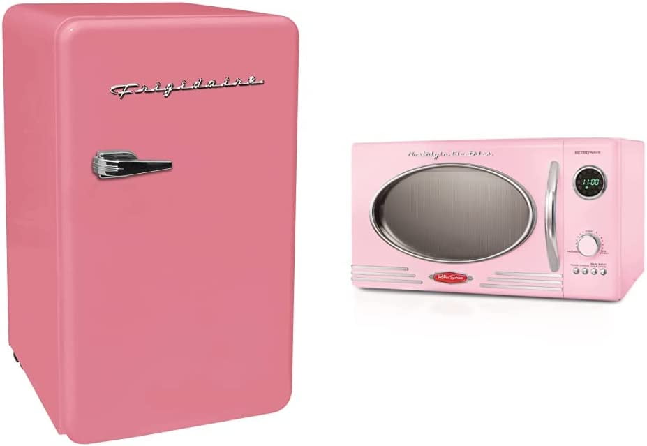 Frigidaire EFR372PINK 3.2 Cu Ft Pink Retro Compact Rounded Corner